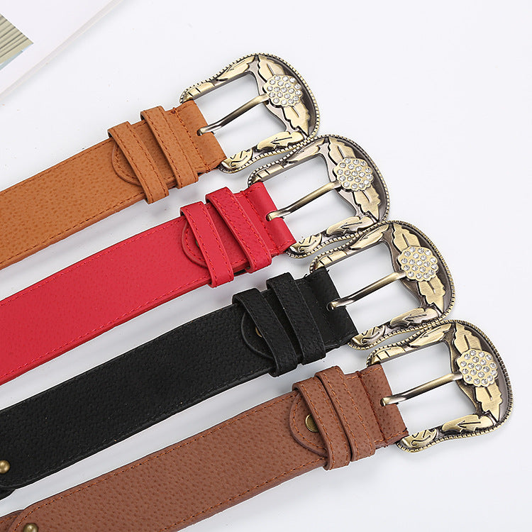 Retro Easy Matching Jeans Women's Belt Retro Easy Matching Jeans Women's Belt